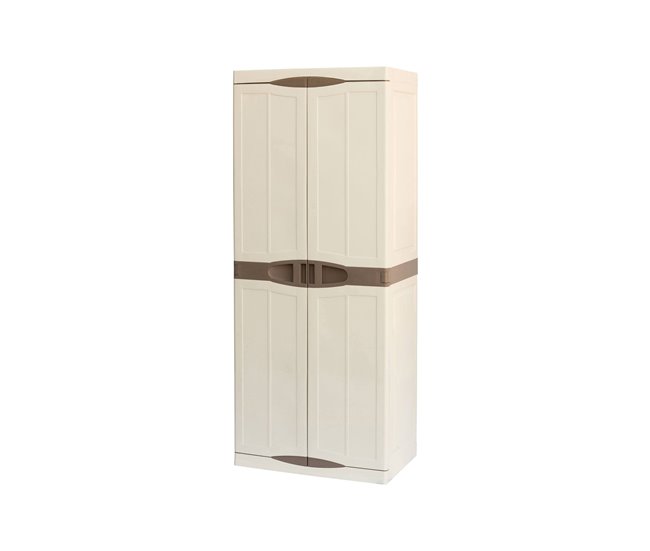 Armario exterior en PVC Beige