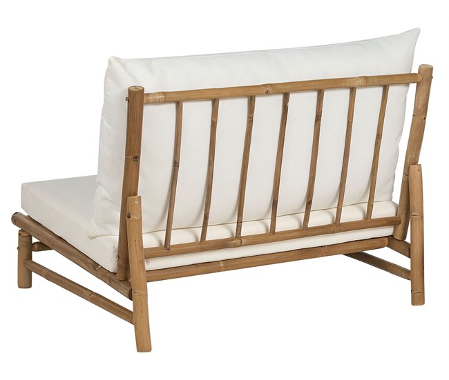Beliani Conjunto longue TODI Blanco/ Beige