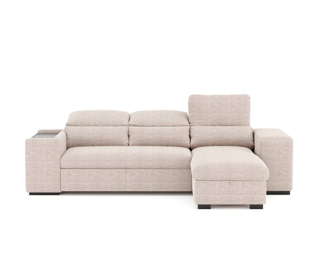 Chaise longue con cama HOXTON Beige