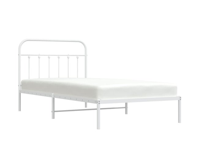 Estructura de cama 100x200 Blanco