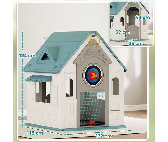 Casita Infantil PP AIYAPLAY Crudo