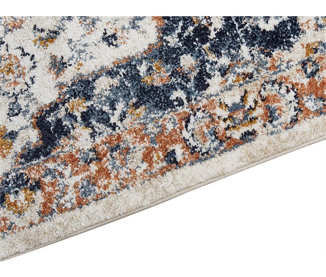 Beliani Alfombra de pelo corto HERMON 160x230 Multicolor