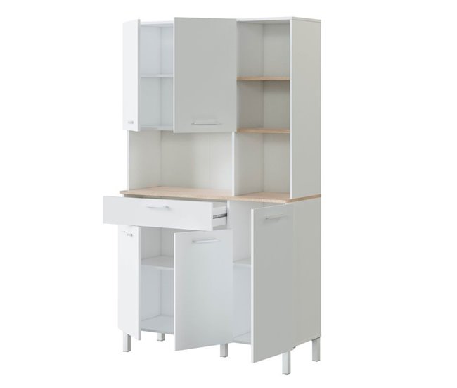 Alhacena de cocina 5 puertas Blanco