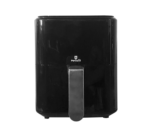 Freidora de Aire Sin Aceite Percutti 4L 1200W Display digital Negro