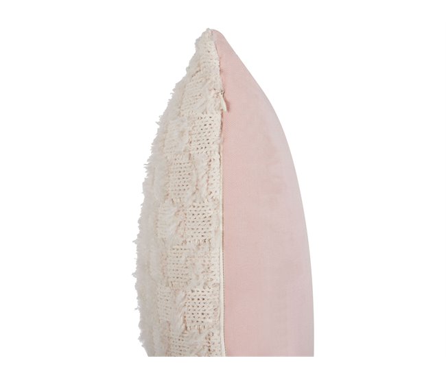 Beliani Cojín decorativo TAMNINE Beige