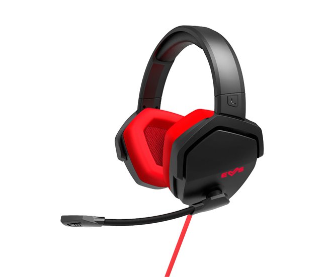 Auriculares con Micrófono Gaming ESG 4 Sur 7.1 Rojo