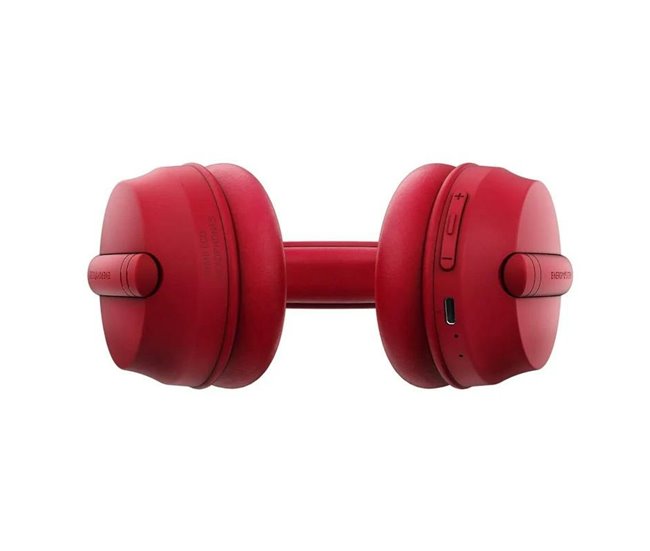 Auriculares de Diadema Bluetooth Hoshi ECO Rojo