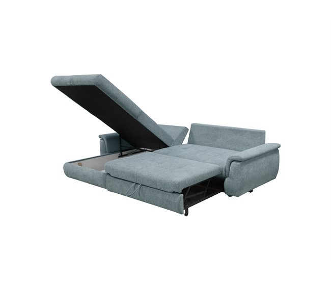 Chaise longue con cama FOCUS Azul