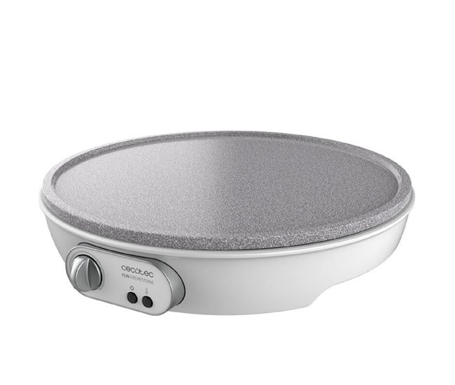 Crepera Fun Crepestone Cecotec Blanco