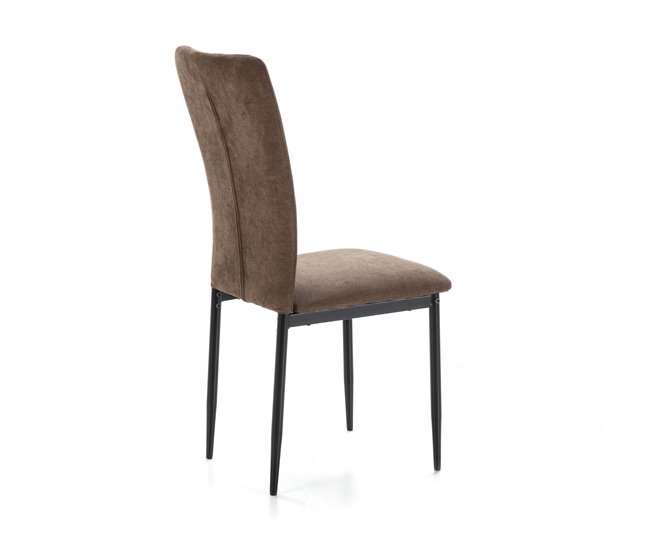 Pack de 4 sillas HOLLY Marron