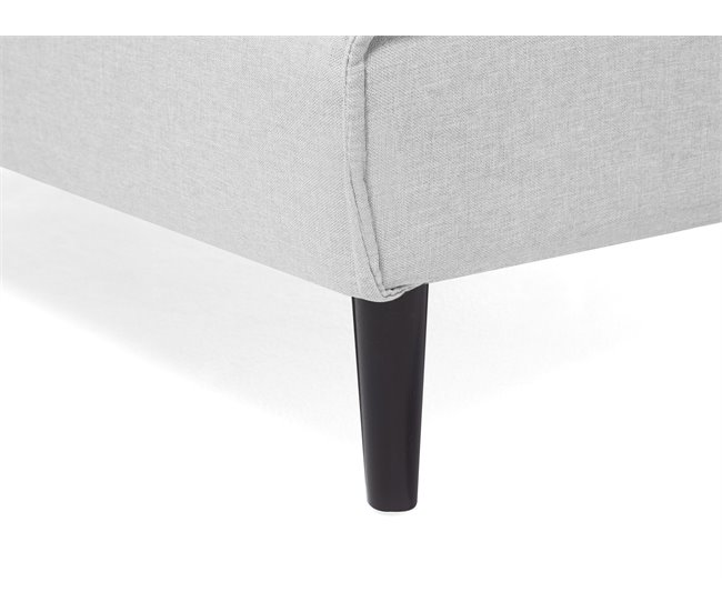 Beliani Sofá de 3 plazas Poliéster VISBY Azul Marino