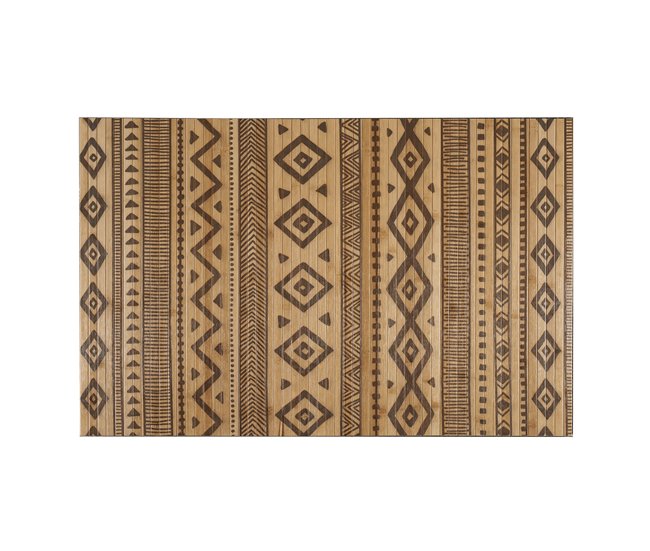 BAMBOO COOL - Alfombra Bambú Etnic Natural 120x180 Natural