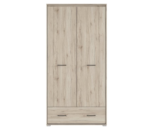 Armario 2 puertas 1 cajón Abriel Madera