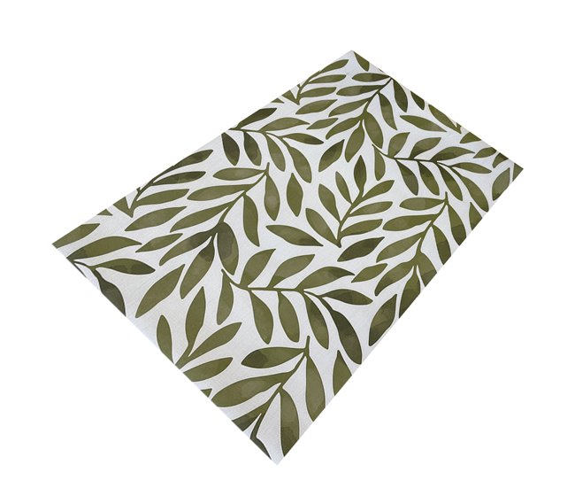 Acomoda Textil – Alfombra Vinílica Hidráulica para Hogar. 120x180 Verde