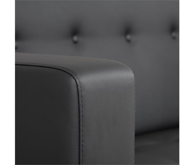 BUDWING Pedro Sofá Negro