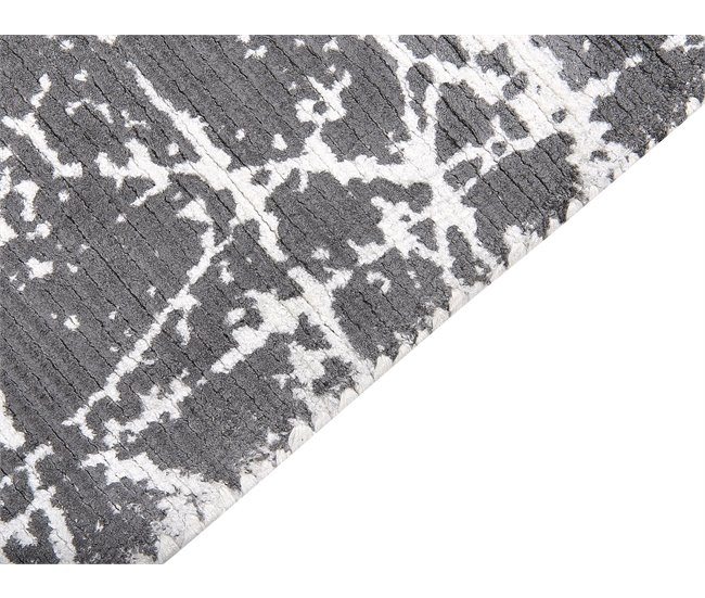 Beliani Alfombra de pelo corto HANLI 140x200 Gris