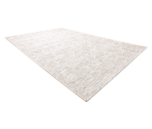 Alfombra COLOR 47373560 SISAL laberinto 160x230 Gris