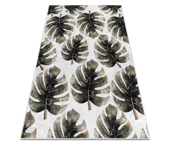 Alfombra lavable MIRO 52102.801 Hojas de monstera 120x170 Verde