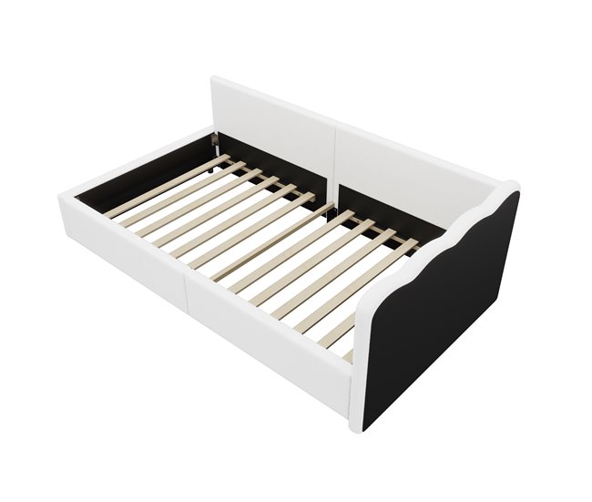 Camas individuales 98x209 Blanco