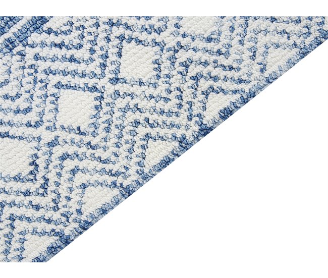 Beliani De pelo corto KAWAS 300x400 Azul