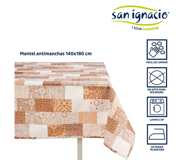 Mantel loneta antimanchas colección KINVARA Beige