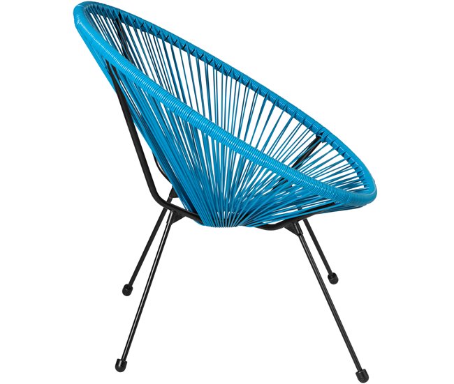 2 sillas de jardín Azul