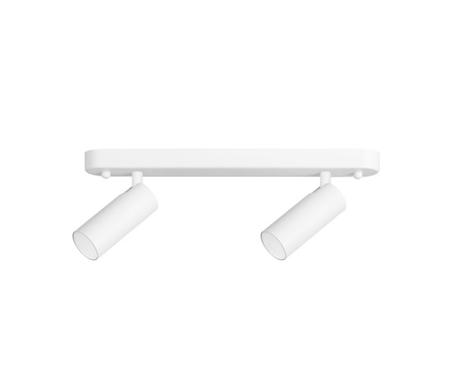 Forlight Logos Double Lámpara de 2 Focos LED Cálido 2 Foco Blanco