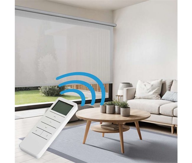 Estores Enrollables Motorizados Screen con Motor y Mando 