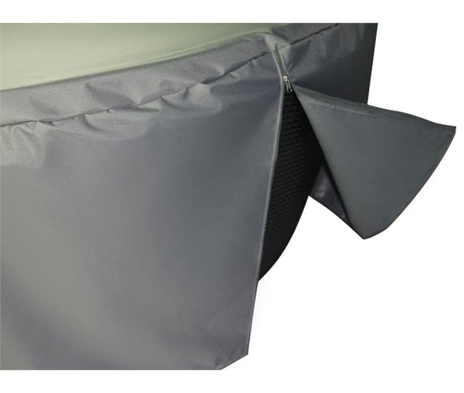Beliani Cubierta para muebles CHUVA Gris