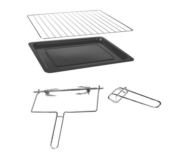 Mini Horno Eléctrico MF38N Negro
