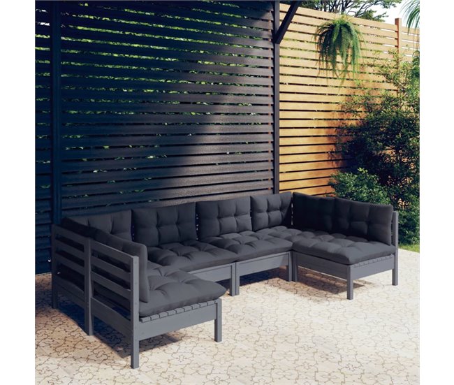 Conjuntos de jardin Gris