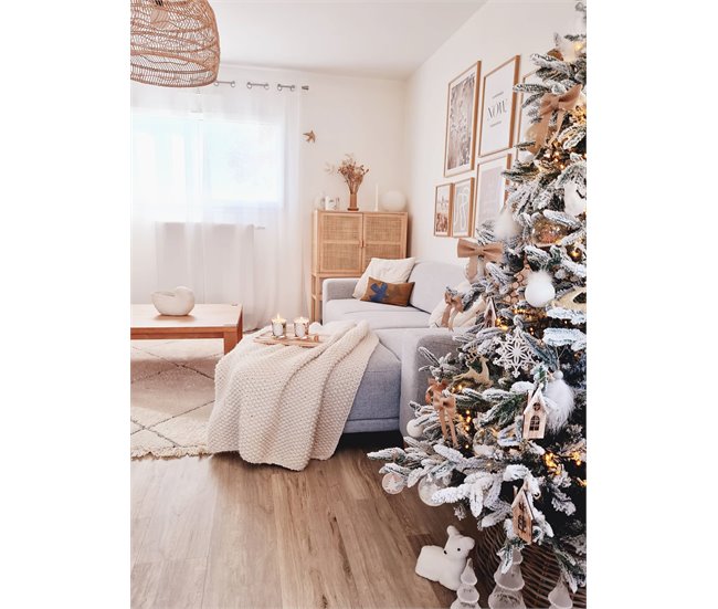 Beliani Árbol de Navidad BASSIE 