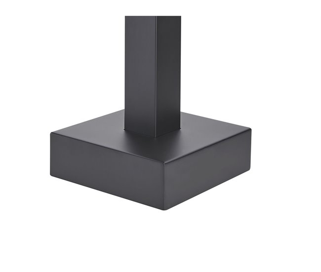 Beliani Grifo para bañera independiente DELLA 15x26 Negro
