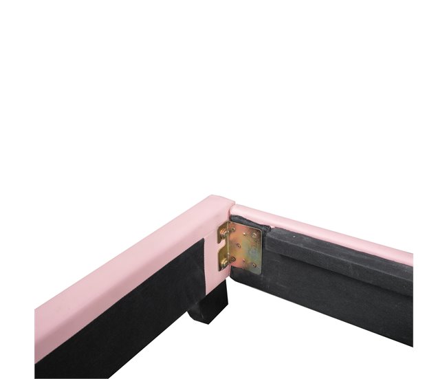 Marco de la cama 200x140 Rosa