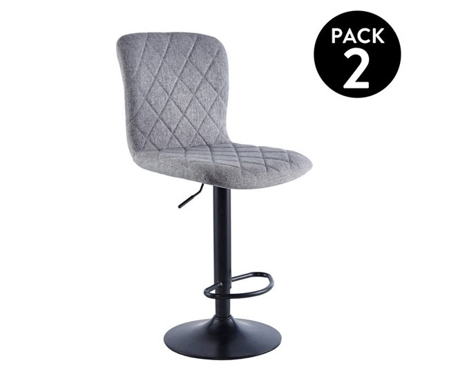 Pack taburetes Britain Gris