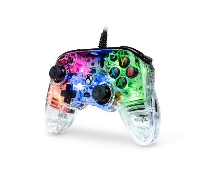 Mando Xbox One XBXPROCOMPACTRGB Transparente