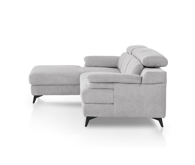 Chaise longue con cama TITUS Antracita
