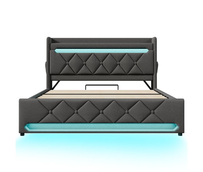 Canapés abatibles Gris