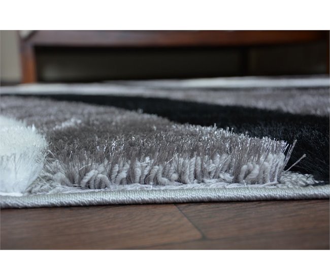 Alfombra SHAGGY SPACE 3D B314 80x150 Gris