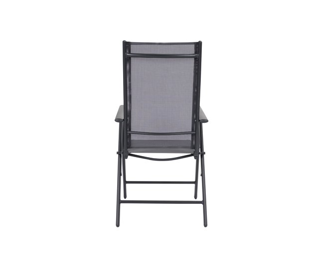 Silla de jardín ABRIL color gris  Gris Oscuro