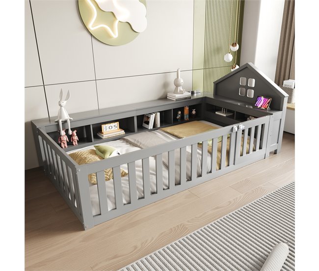 Camas infantiles 112x222 Blanco