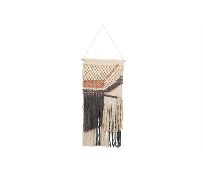 Adorno Algodón Adda Home Beige
