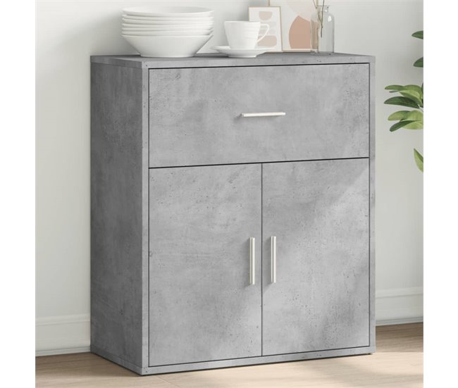 Aparador de madera de ingeniería 60 Blanco