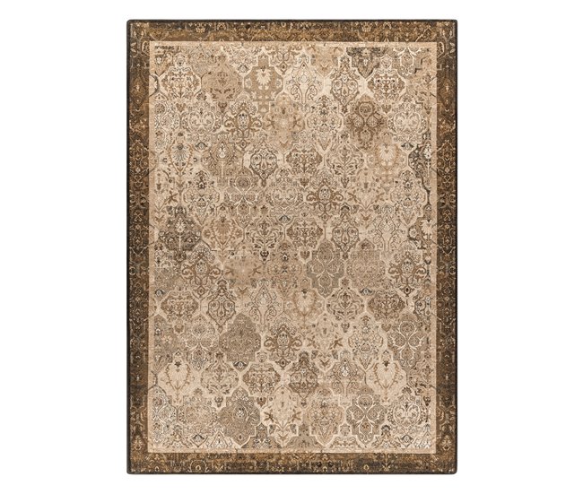 Alfombra de lana SUPERIOR KAIN 235x350 Beige