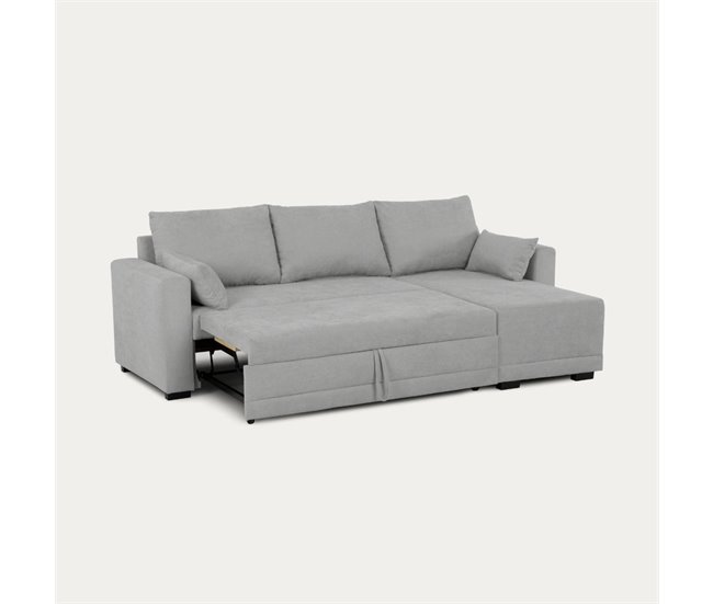 BUDWING Leah Sofá Cama Gris Claro
