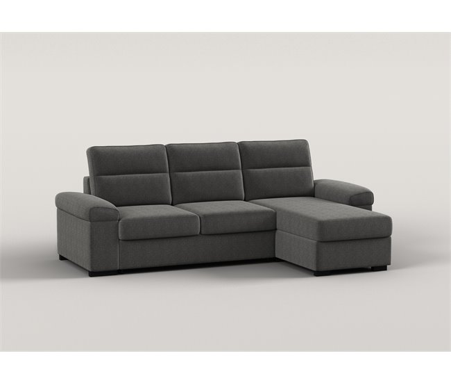 Chaise longue reversible con cama ERIC Gris