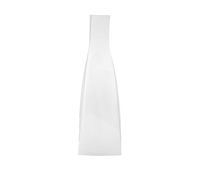 Beliani Jarrón decorativo THAPSUS Blanco