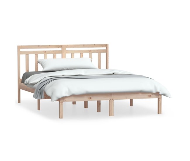 Estructura de cama 120x200 Madera