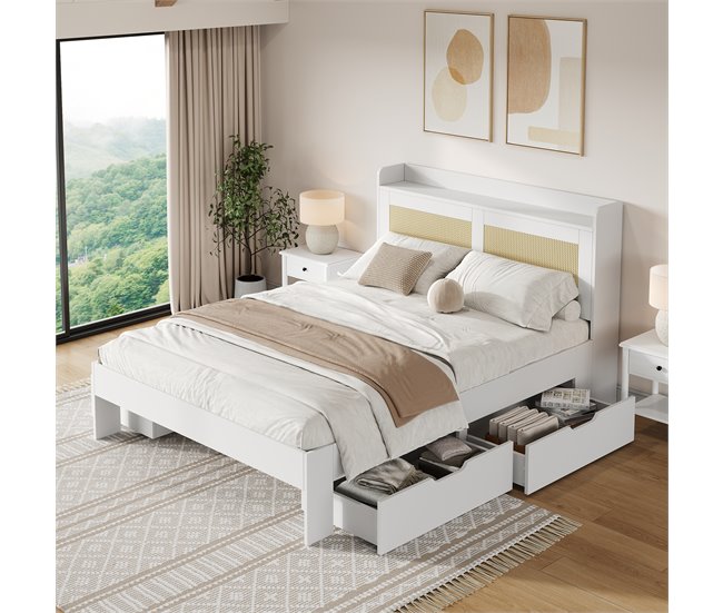 Camas de matrimonio Blanco