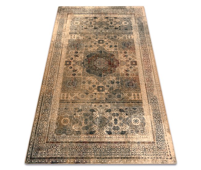 Alfombra de lana SUPERIOR MAMLUK oriental vintage 235x350 Beige